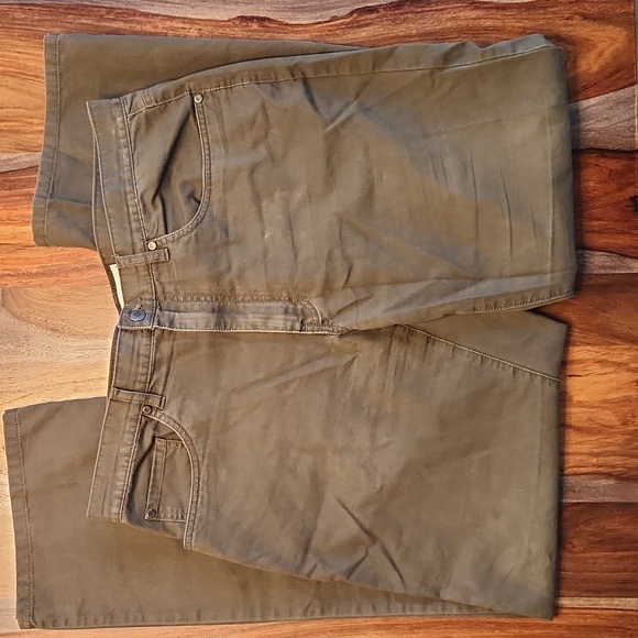 Sonoma Men's Pants,  36 Waist,  32 Length,  100% cotton,  Brown - Picture 2 of 4